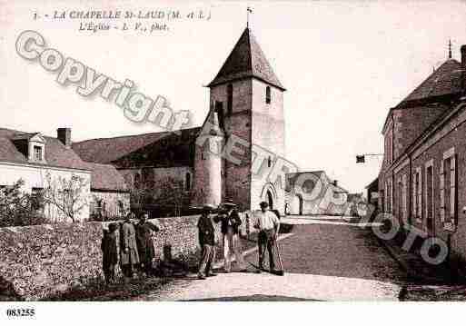 Ville de CHAPELLESAINTLAUD(LA), carte postale ancienne