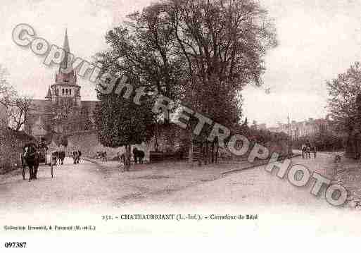 Ville de CHATEAUBRIANT, carte postale ancienne