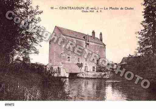 Ville de CHATEAUDUN, carte postale ancienne