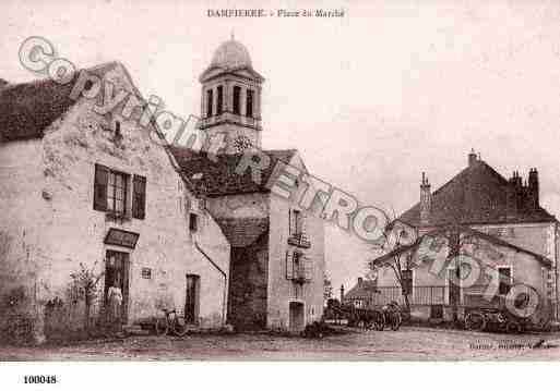 Ville de DAMPIERRESURLINOTTE, carte postale ancienne