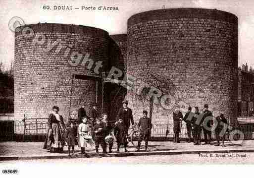 Ville de DOUAI, carte postale ancienne