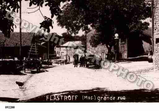 Ville de FLASTROFF, carte postale ancienne