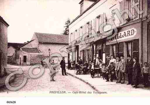 Ville de FREPILLON, carte postale ancienne