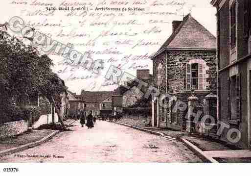 Ville de GAEL, carte postale ancienne