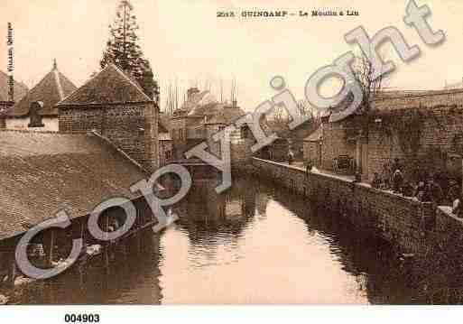 Ville de GUINGAMP, carte postale ancienne