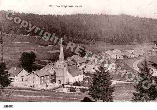 Ville de HOPITAUXNEUFS(LES), carte postale ancienne