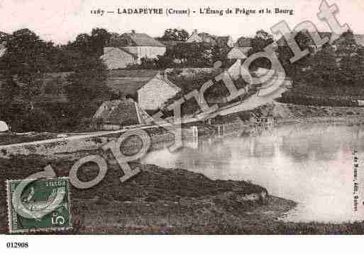 Ville de LADAPEYRE, carte postale ancienne