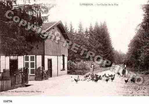 Ville de LIVERDUN, carte postale ancienne