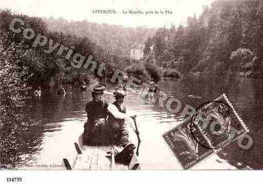 Ville de LIVERDUN, carte postale ancienne