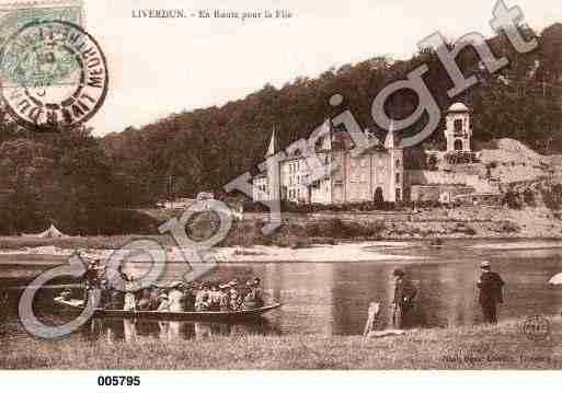 Ville de LIVERDUN, carte postale ancienne