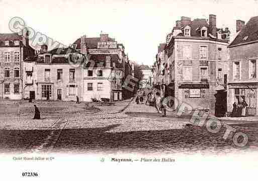 Ville de MAYENNE, carte postale ancienne