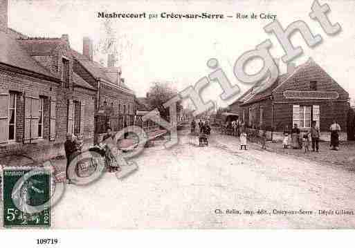 Ville de MESBRECOURTRICHECOURT, carte postale ancienne