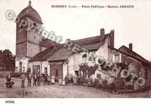 Ville de MISEREYSALINES, carte postale ancienne