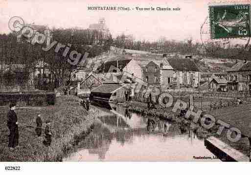 Ville de MONTATAIRE, carte postale ancienne