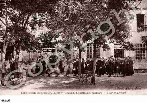 Ville de MONTLUCON, carte postale ancienne