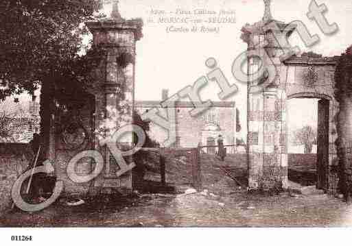 Ville de MORNACSURSEUDRE, carte postale ancienne