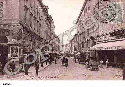 Ville de NICE, carte postale ancienne