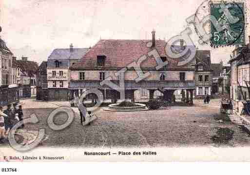 Ville de NONANCOURT, carte postale ancienne