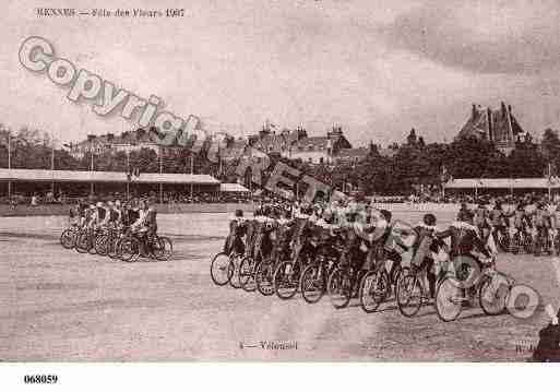 Ville de RENNES, carte postale ancienne