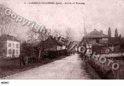 Ville de SAINTALBINDEVAULSERRE, carte postale ancienne