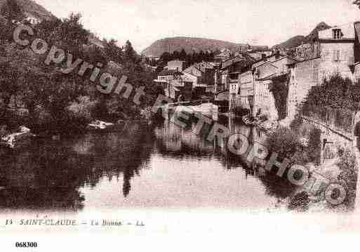 Ville de SAINTCLAUDE, carte postale ancienne