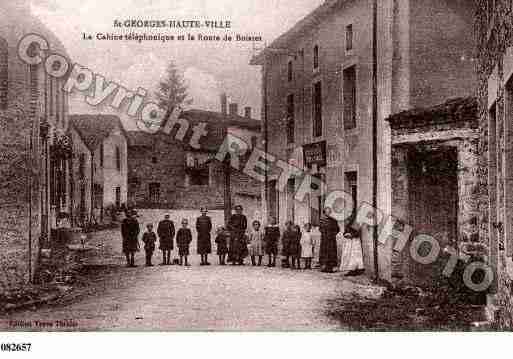 Ville de SAINTGEORGESHAUTEVILLE, carte postale ancienne