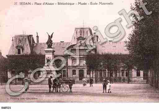 Ville de SEDAN, carte postale ancienne