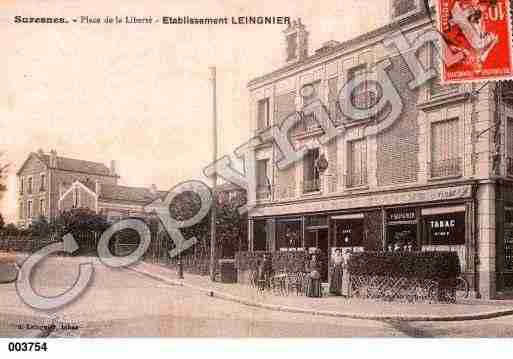 Ville de SURESNES, carte postale ancienne