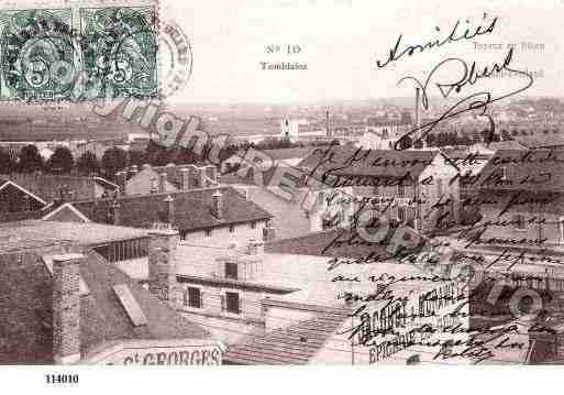 Ville de TOMBLAINE, carte postale ancienne