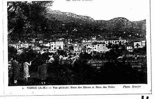 Ville de VENCE, carte postale ancienne