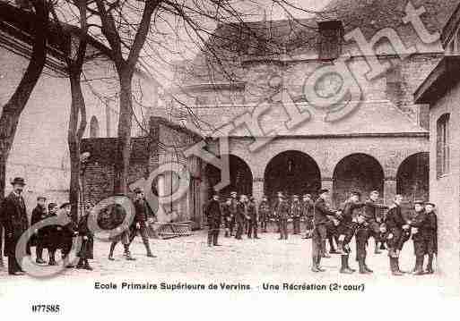 Ville de VERVINS, carte postale ancienne