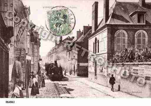 Ville de VIERZON, carte postale ancienne