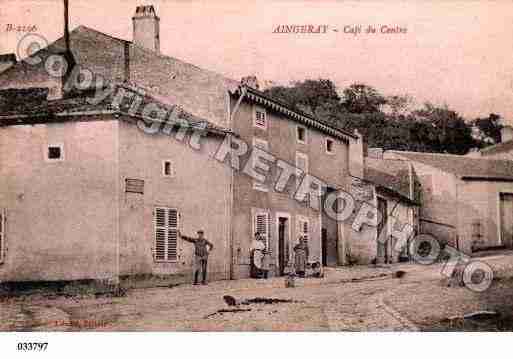 Ville de AINGERAY, carte postale ancienne