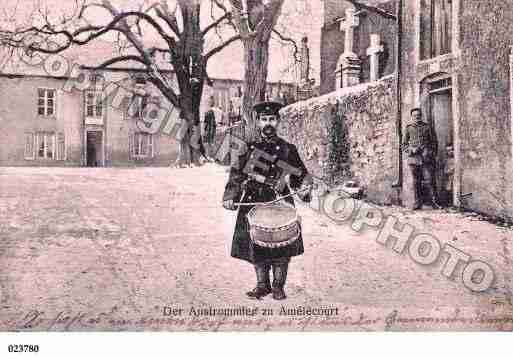 Ville de AMELECOURT, carte postale ancienne