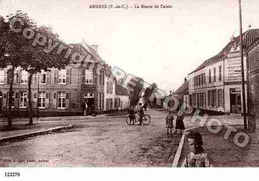 Ville de ARDRES, carte postale ancienne