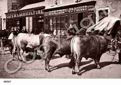 Ville de AUBRAC, carte postale ancienne