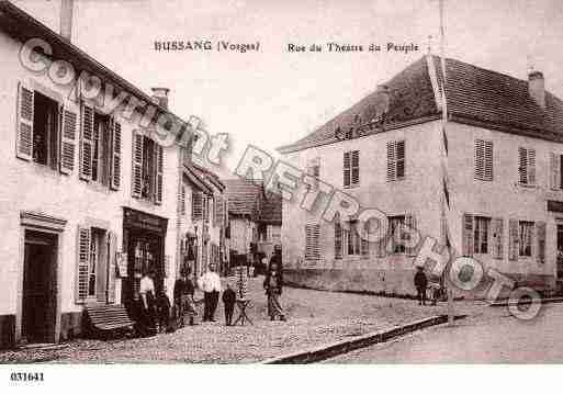 Ville de BUSSANG, carte postale ancienne