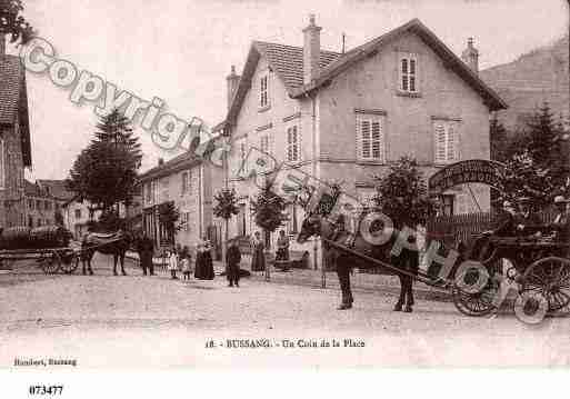 Ville de BUSSANG, carte postale ancienne