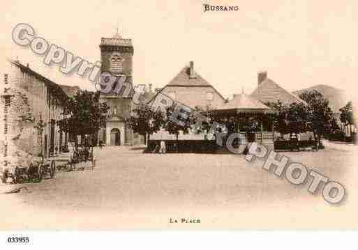 Ville de BUSSANG, carte postale ancienne