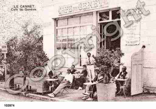 Ville de CANNET(LE), carte postale ancienne