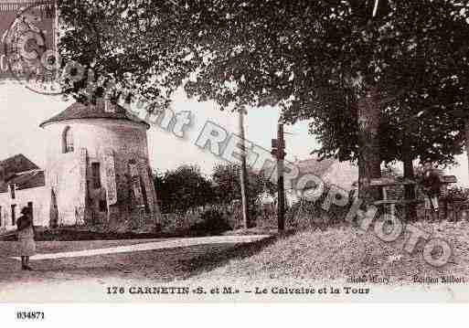 Ville de CARNETIN, carte postale ancienne