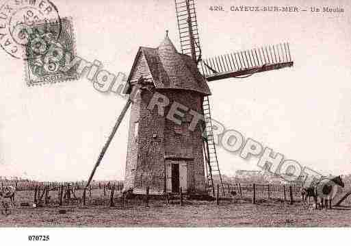 Ville de CAYEUXSURMER, carte postale ancienne