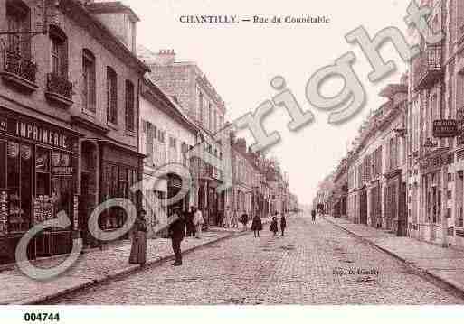 Ville de CHANTILLY, carte postale ancienne