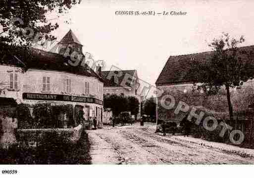 Ville de CONGISSURTHEROUANNE, carte postale ancienne