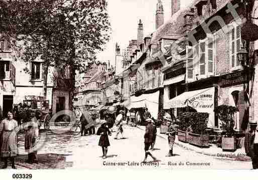 Ville de COSNESURLOIRE, carte postale ancienne