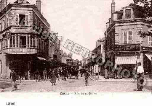 Ville de COSNESURLOIRE, carte postale ancienne