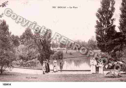 Ville de DOUAI, carte postale ancienne