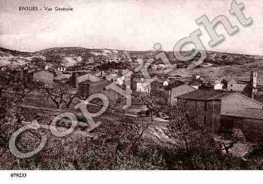 Ville de ENSUESLAREDONNE, carte postale ancienne