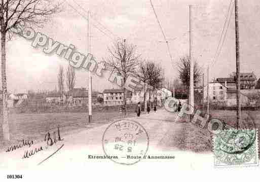 Ville de ETREMBIERES, carte postale ancienne