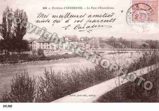 Ville de ETREMBIERES, carte postale ancienne